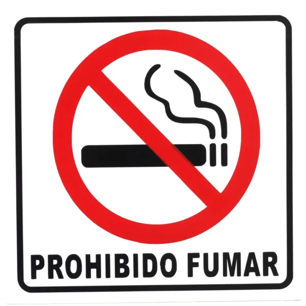 Señal de Prohibido Fumar